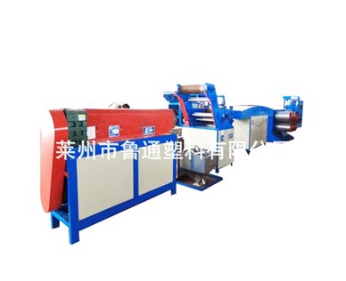 遮陽網(wǎng)塑料拉絲機主要特點